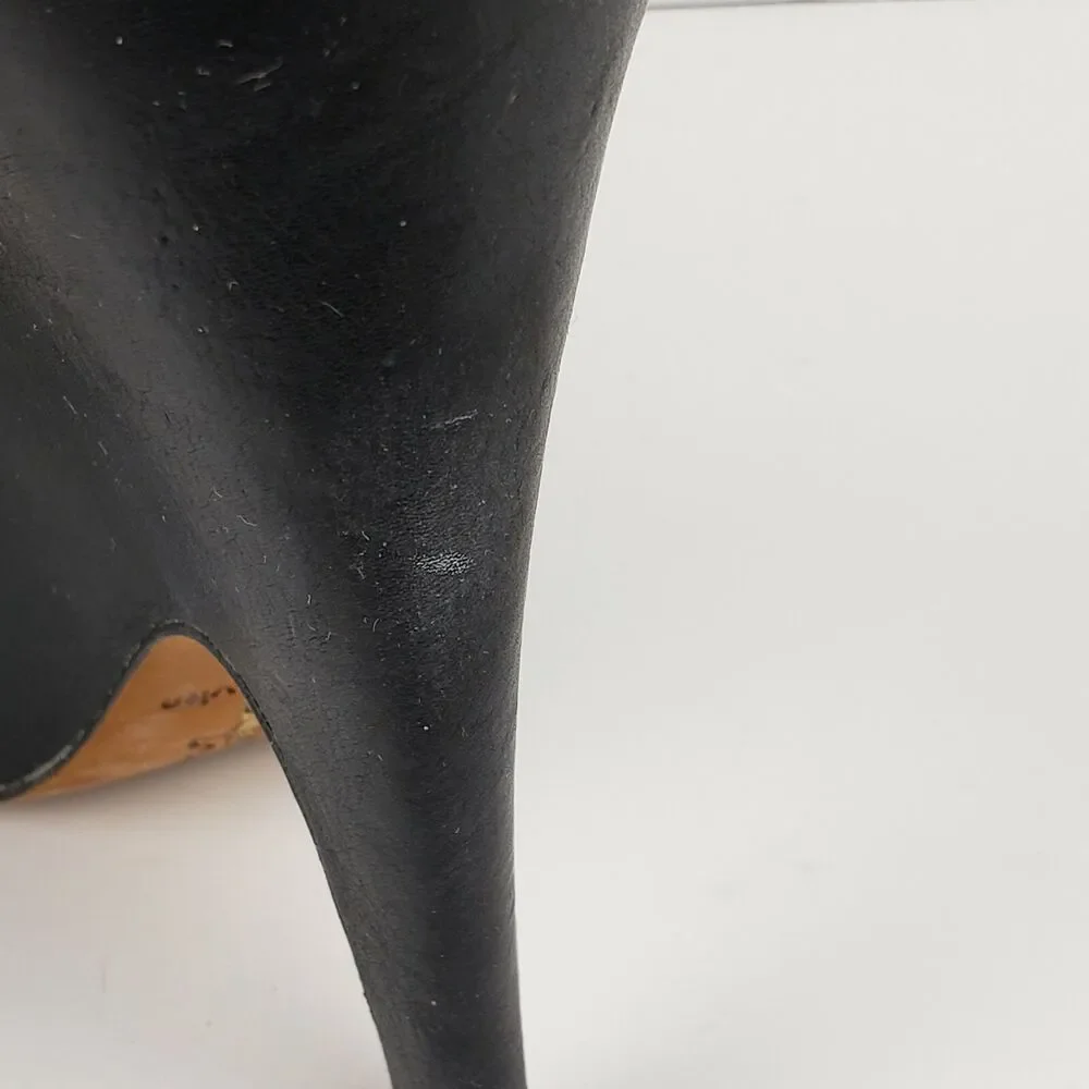 Dolce Vita Vero Cucio Black Pumps Women’s Size 8 – High Heel Slip‑On Dress Shoe